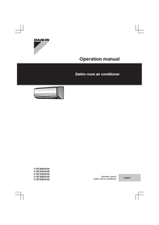FTXF-A, FTXF-B_3PEN520336-3E_2019_09_Operation manual_English download